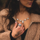 White Buffalo Adjustable Necklace