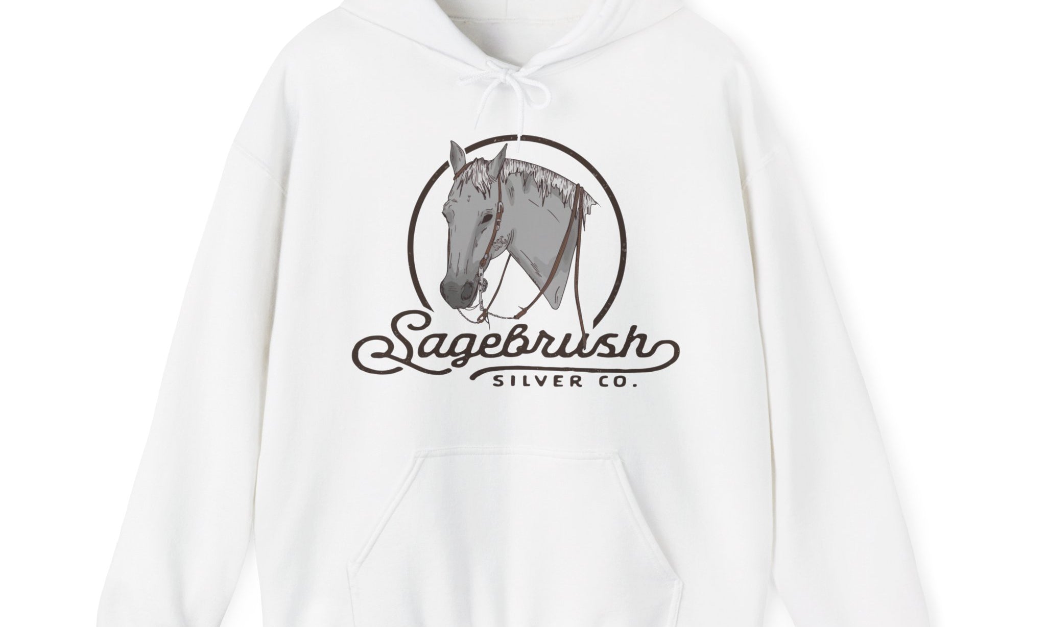 Sagebrush Silver Co Logo Hooded Sweatshirt