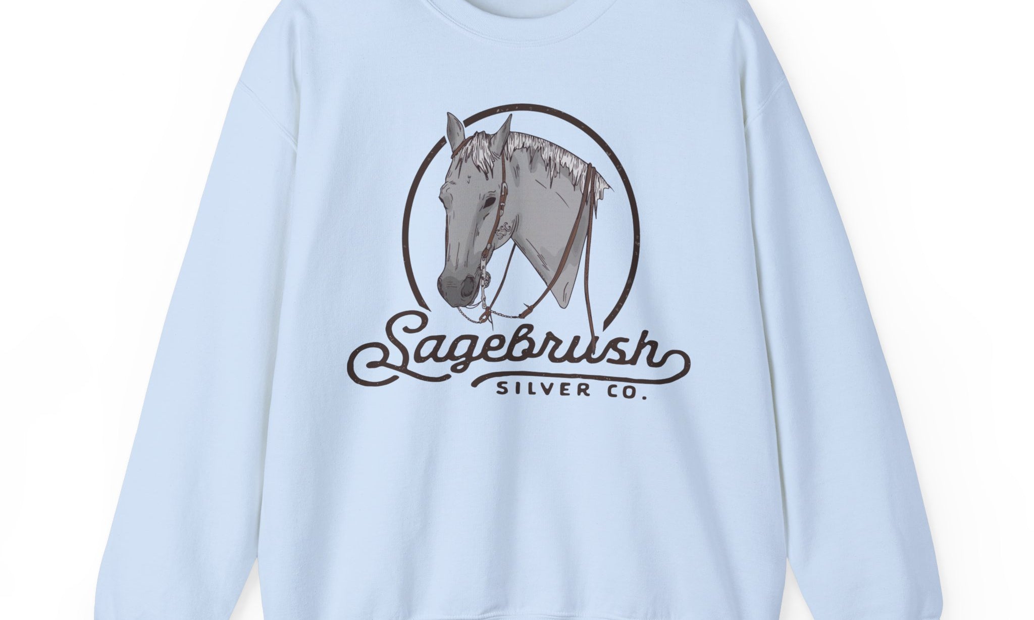 Sagebrush Silver Co Logo Crewneck Sweatshirt