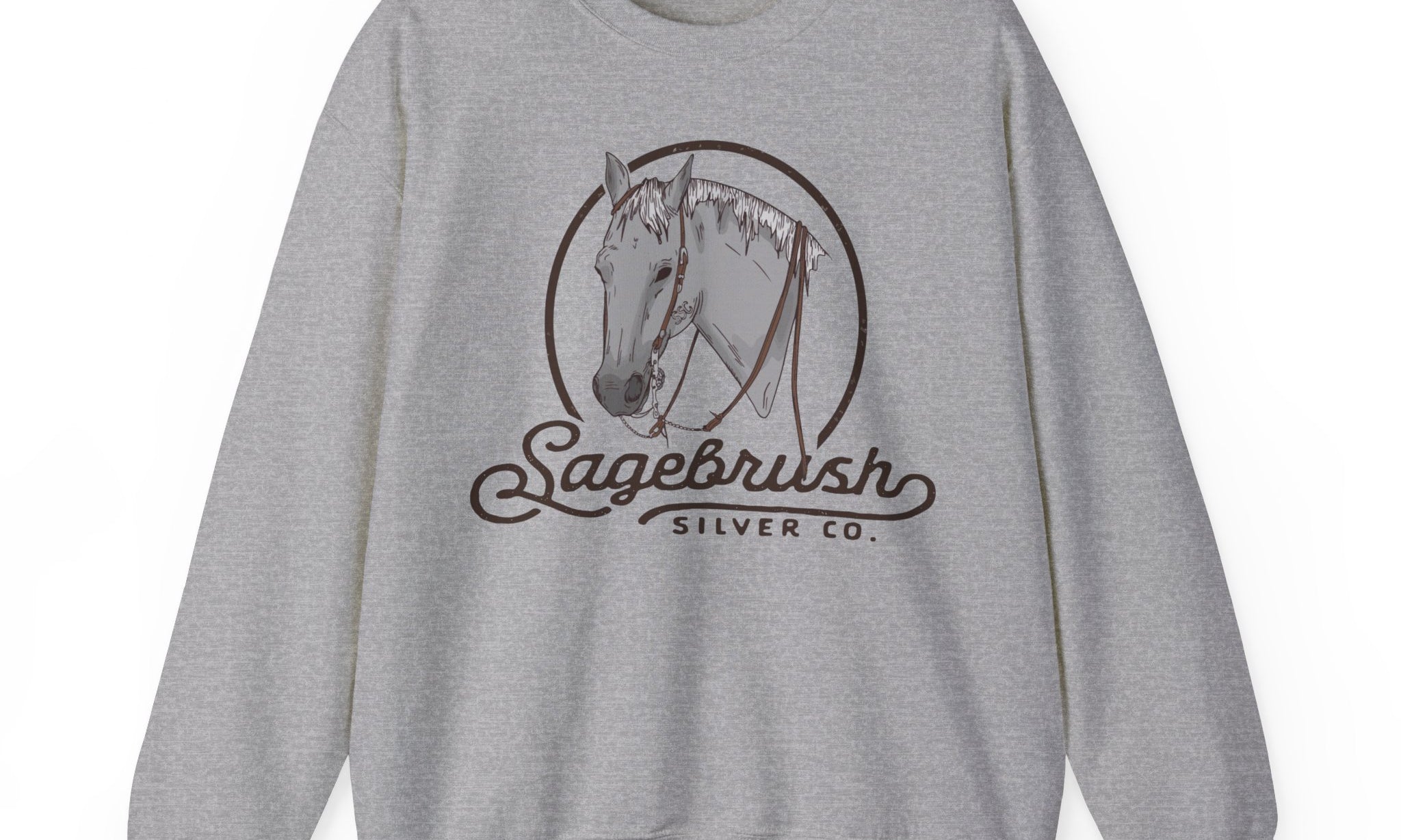 Sagebrush Silver Co Logo Crewneck Sweatshirt