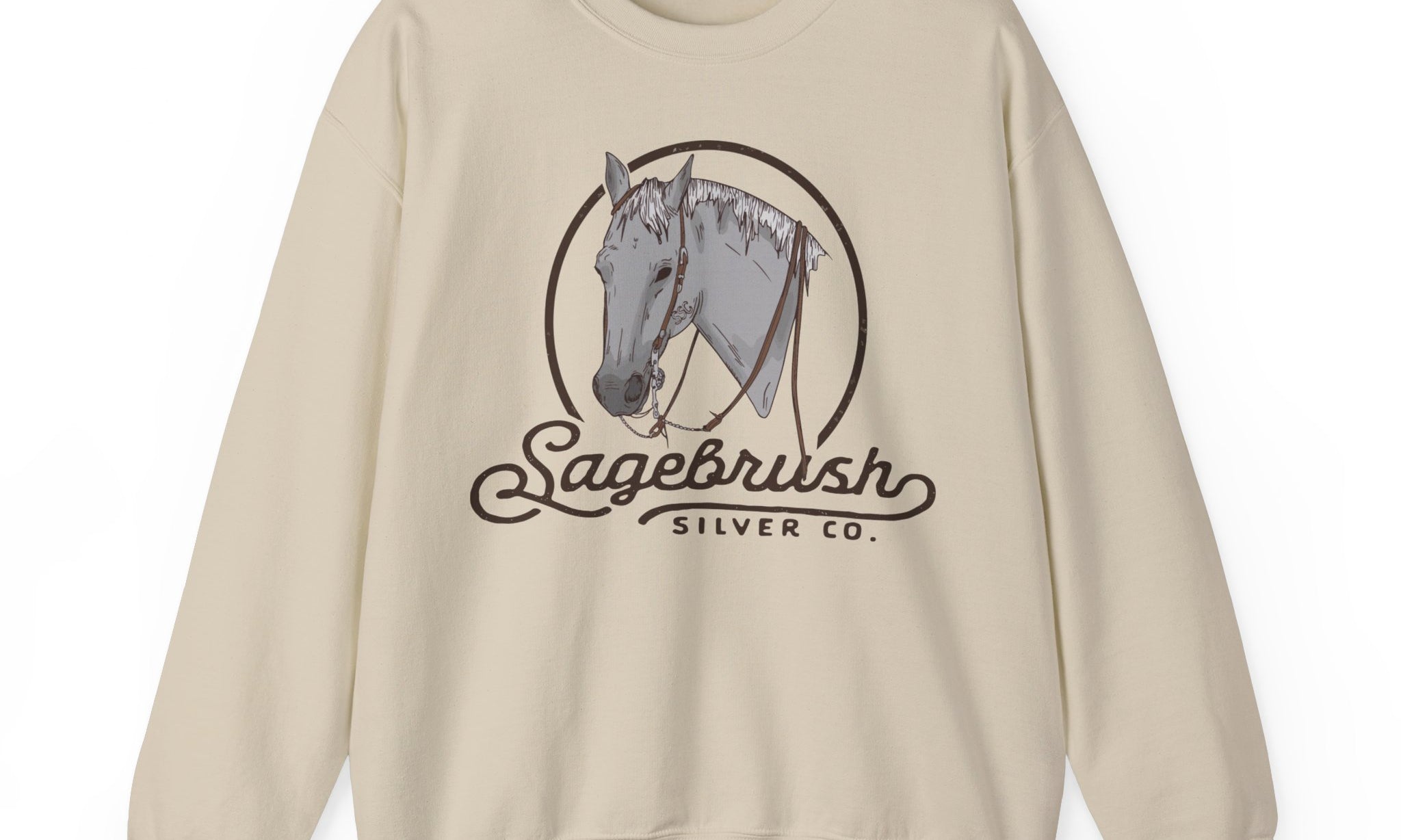 Sagebrush Silver Co Logo Crewneck Sweatshirt